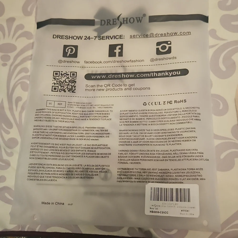 Dreshow Head Wraps NWT OS Brown Beige Black Gray. Great Gift